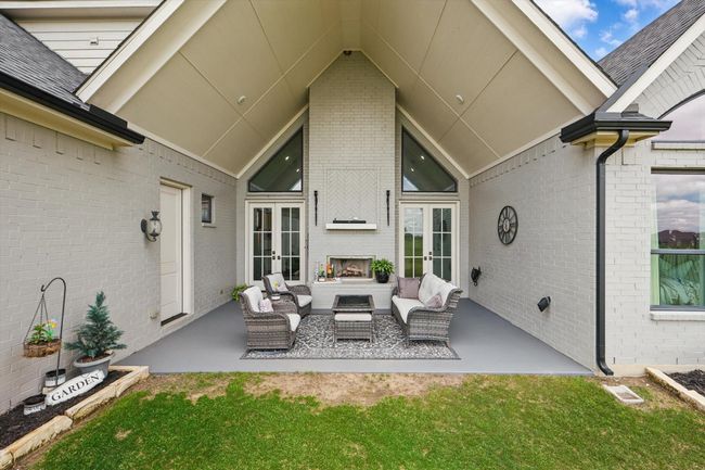 Outdoor fireplace provides year round enjoyment | Image 37