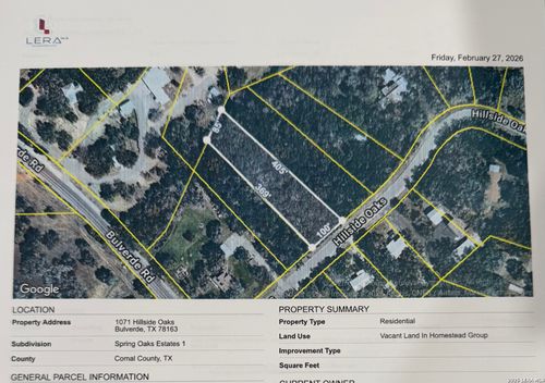 1071 Hillside Oaks, Bulverde, TX, 78163-1741 | Card Image