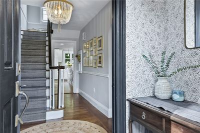 Front vestibule and charming foyer & stairwell | Image 3