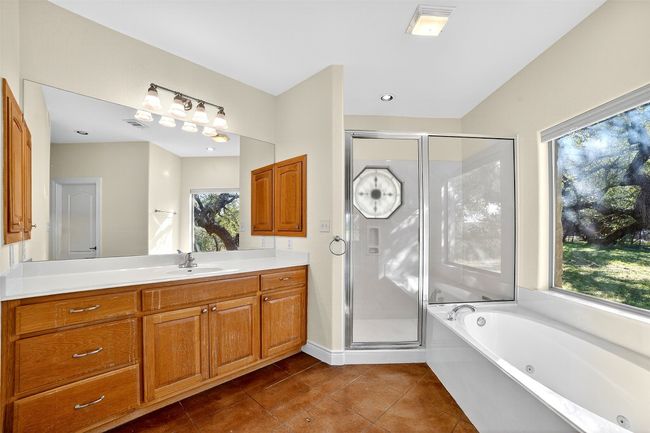 Primary bathroom with separate jetted tub | Image 21
