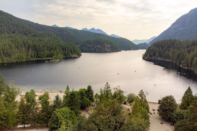 Property view of water with a mountain view and a view of trees | Image 34