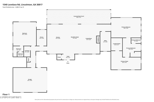1540 Lovelace Rd, Lincolnton, GA, 30817-3290 | Card Image