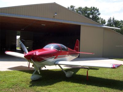 Hangar with attached home. Hangar door opens 49' wide. | Image 1