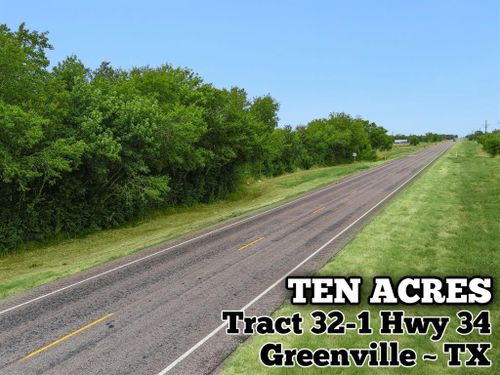 Tract 32-1 Highway 34 N, Greenville, TX, 75401 | Card Image