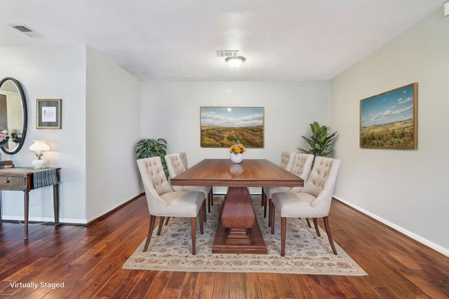 Digitally staged to show how the sitting room works as formal dining room! | Image 8
