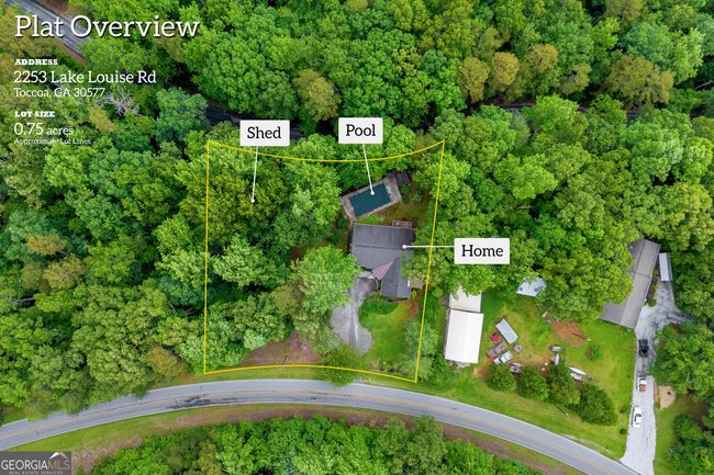 2253 Lake Louise Rd, House other with 4 bedrooms, 3 bathrooms and null parking in Toccoa GA | Image 52