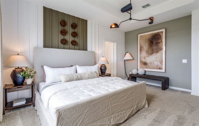 Roomy secondary bedroom with extensive closet storage *Model representation | Image 8