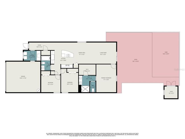 7211 Ozello Trail Ave, House other with 3 bedrooms, 2 bathrooms and null parking in SUN CITY CENTER FL | Image 31