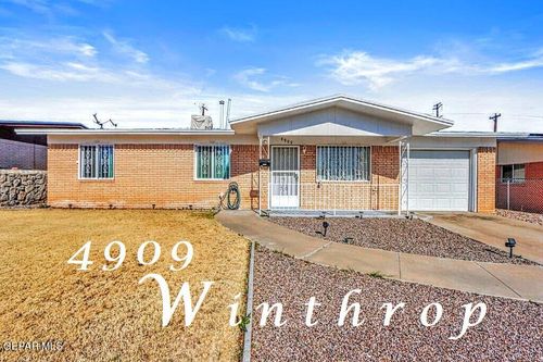 4909 Winthrop Drive, El Paso, TX, 79924 | Card Image