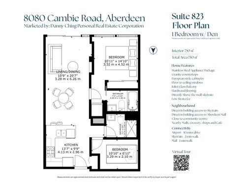 823-8080 Cambie Rd, Richmond, BC, V6X0C1 | Card Image