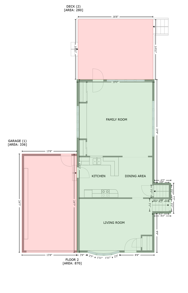 Floor Plans Main Level - 10632 Arrowhead St NW | Image 31