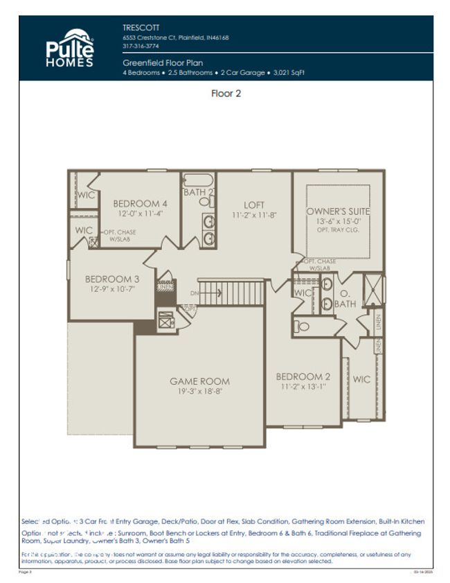 6421 Springtide Ct, House other with 4 bedrooms, 3 bathrooms and null parking in Plainfield IN | Image 28