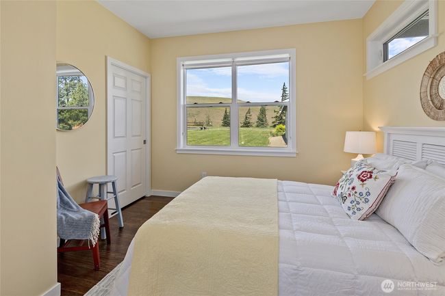 Guest bedroom #1 with a view looking North. | Image 18