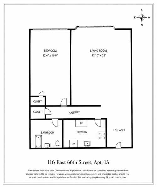 1a-116 E 66th Street, New York City, NY, 10065 | Card Image