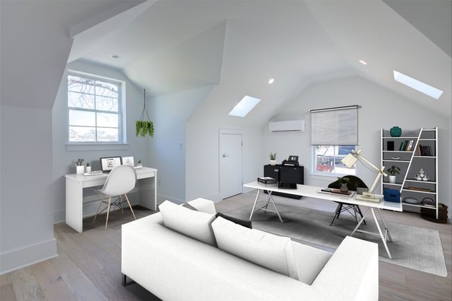 Virtually staged. This flex space off of the primary closet could be utilized in several ways -- a home office, gym, sitting area, artist's studio... the list goes on. | Image 25