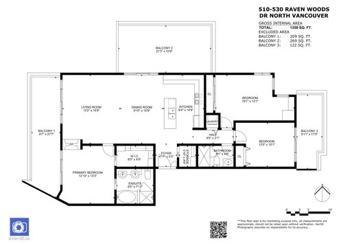 510-530 Raven Woods Dr, North Vancouver, BC, V7G2T5 | Card Image