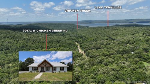 20471 W Chicken Creek Rd, Cookson, OK, 74427-2493 | Card Image