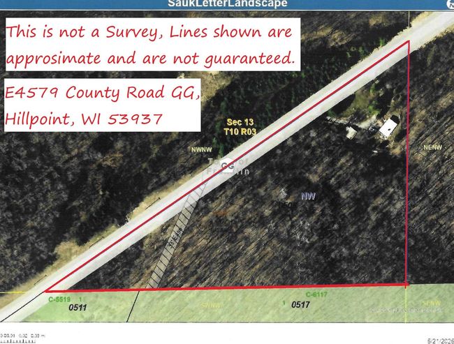 E4579 County Road Gg, House other with 3 bedrooms, 2 bathrooms and null parking in Hillpoint WI | Image 62