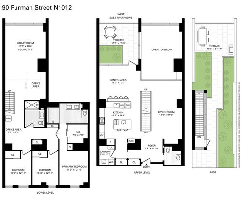 n1012-90 Furman St, Brooklyn, NY, 11201-7083 | Card Image