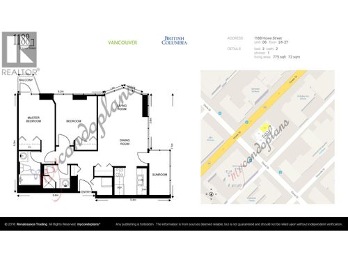 2406-1188 Howe Street, Vancouver, BC, V6Z2S8 | Card Image