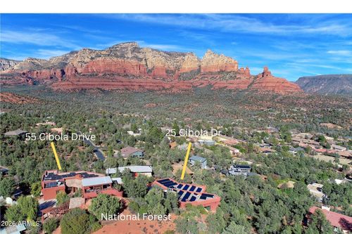 25 & 55 Cibola Dr, Sedona, AZ, 86336-3564 | Card Image