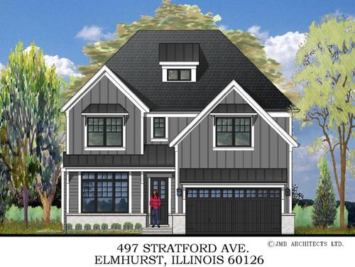 497 S Stratford Ave, Elmhurst, IL, 60126-4121 | Card Image
