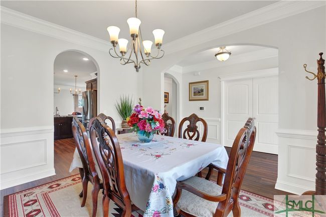 Formal Dining room looking towards the foyer, flex room and kitchen | Image 7