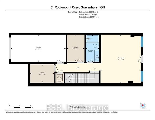 51 Rockmount Cres, House attached with 3 bedrooms, 3 bathrooms and 2 parking in Gravenhurst ON | Image 38
