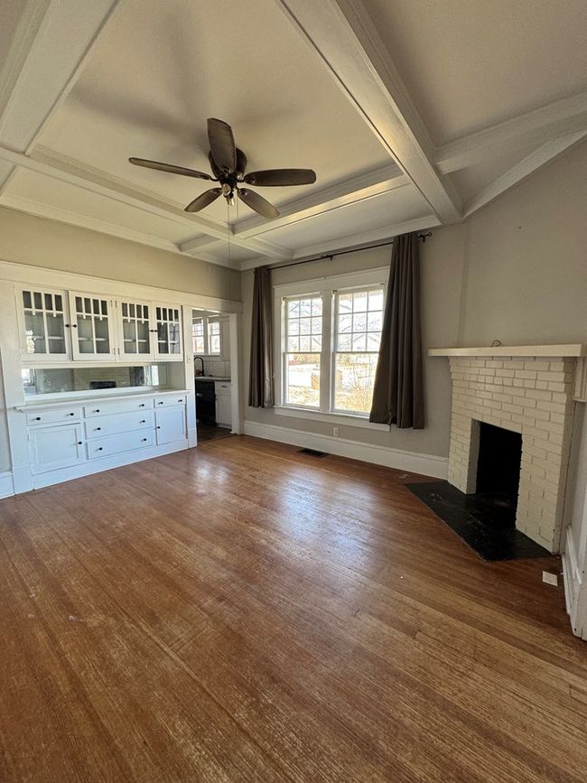 Dining room with gas fireplace | Image 7