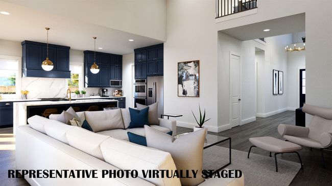 Our Brenham III floor plan offers a fantastic open concept floor plan where the chef will never be left out of the party! REPRESENTATIVE PHOTO VIRTUALLY STAGED | Image 6