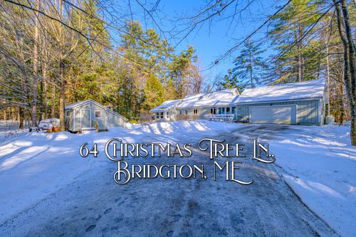 64 Christmas Tree Lane, Bridgton, ME, 04009 | Card Image