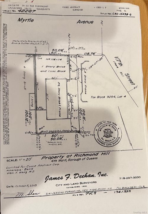 116-14 Myrtle Ave, Richmond Hill, NY, 11418-1748 | Card Image