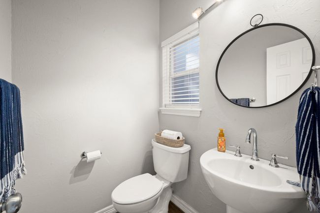Powder bath is conveniently located near the back yard exit for easy access from the pool area. | Image 23