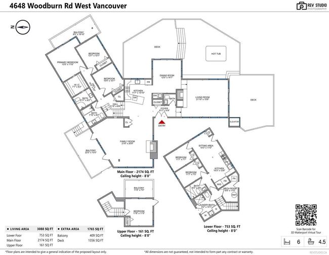 4648 Woodburn Road, House other with 6 bedrooms, 4 bathrooms and 2 parking in West Vancouver BC | Image 4