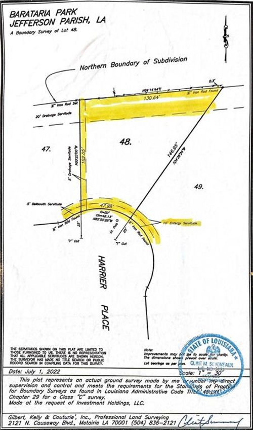 2203 Harrier Pl, Marrero, LA, 70072-5586 | Card Image