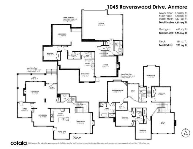 1045 Ravenswood Drive, House other with 5 bedrooms, 4 bathrooms and 7 parking in Anmore BC | Image 39