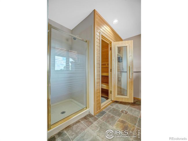 lower level bathroom with sauna | Image 28