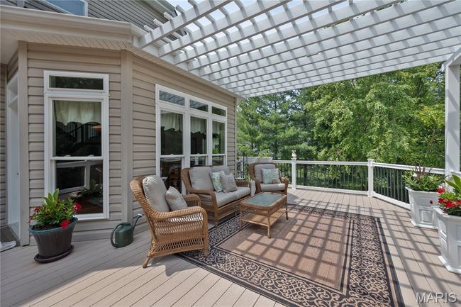 Wooden terrace with a pergola | Image 63