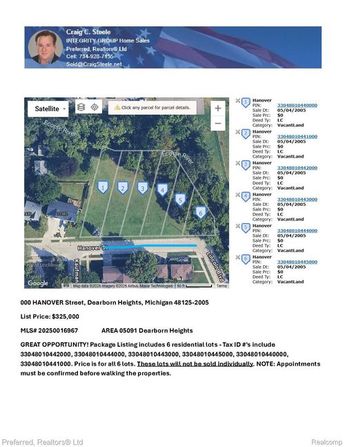 000 Hanover St, Dearborn Heights, MI, 48125 | Card Image