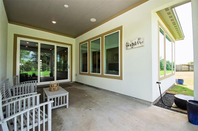 Extended covered patio wired for speakers. | Image 30