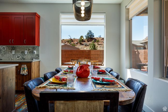 Dining room featuring huge windows with beautiful views | Image 18