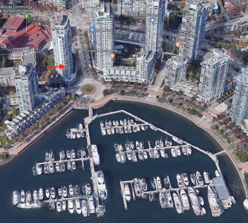 1105-1201 Marinaside Cres, Vancouver, BC, V6Z2V2 | Card Image