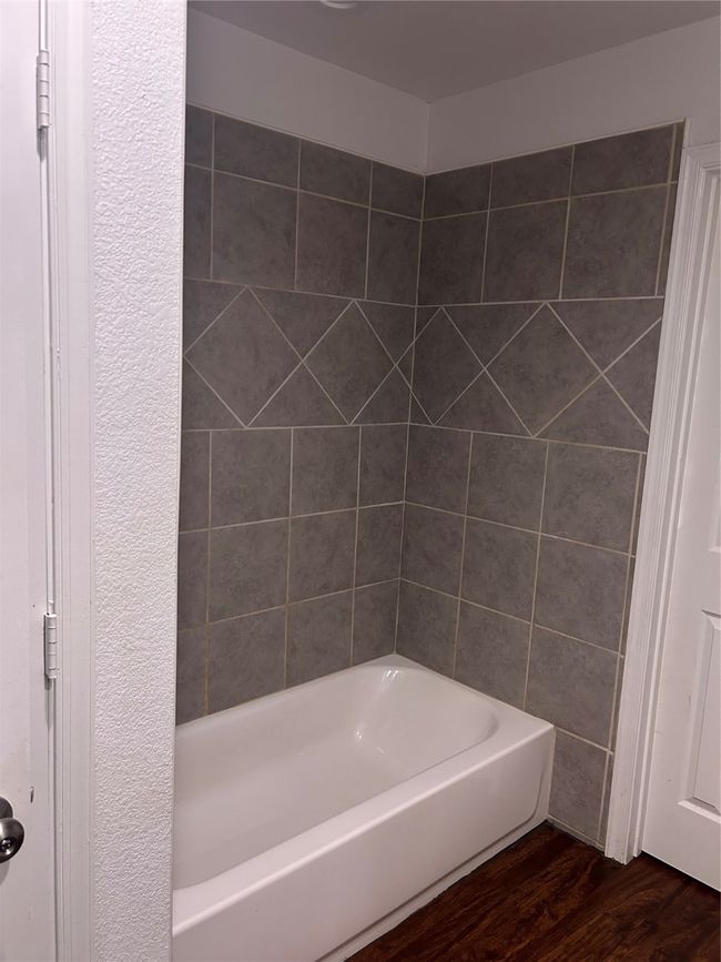 Bathroom with wood finished floors | Image 4
