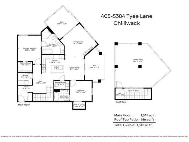 405 - 5384 Tyee Lane, Condo with 2 bedrooms, 2 bathrooms and 1 parking in Chilliwack BC | Image 5