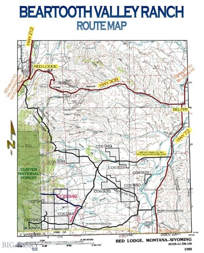 946-18 - nhn Ruby Creek Road, Home with 0 bedrooms, 0 bathrooms and null parking in Belfry MT | Image 24