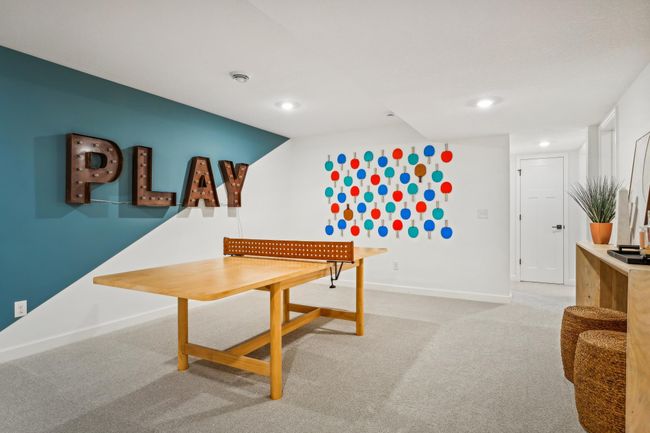 Photo is of the actual model. The game room. | Image 24
