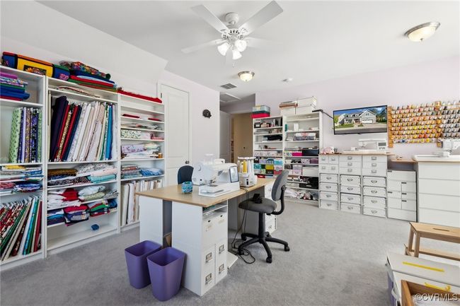 Ceiling fan plus additional overhead lights and a large closet as well. | Image 39