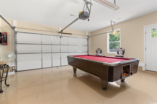 Playroom featuring a garage and billiards table | Image 27