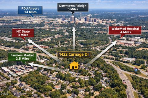 1422 Carnage Dr, Raleigh, NC, 27610-3910 | Card Image