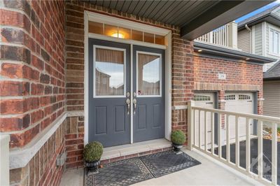 Double front Doors with large porch | Image 3